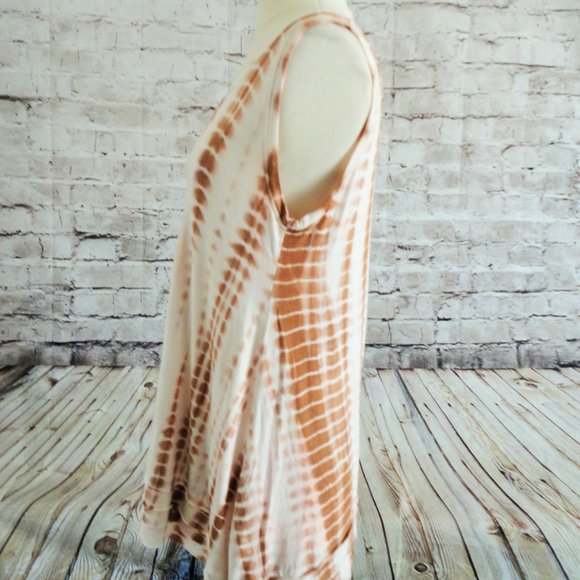 ART OF CLOTH Tunic Top Tank Sleeveless Tie dye XS - Picture 8 of 8